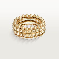 [LUCKY LOVE]CLASH 9.2MM DOUBLE ROW RING
