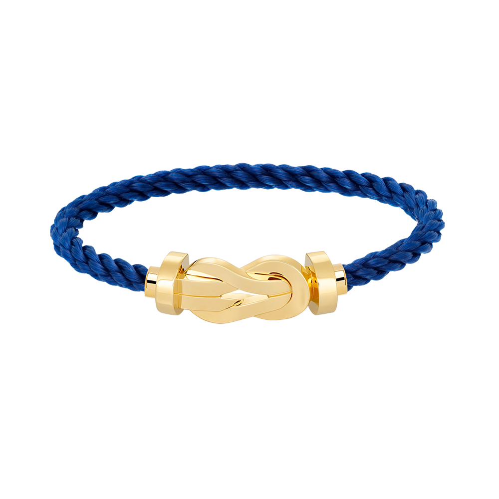[LUCKY LOVE]CHANCE LARGE 8 FIGURE BUCKLE NO DIAMOND BRACELET GOLD