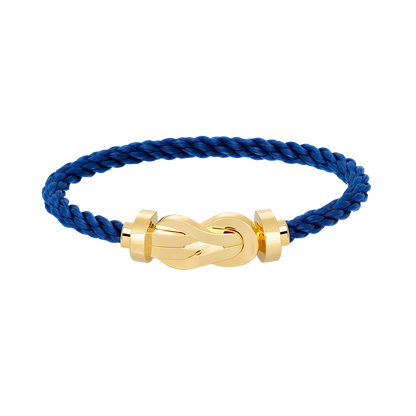 [LUCKY LOVE]CHANCE LARGE 8 FIGURE BUCKLE NO DIAMOND BRACELET GOLD