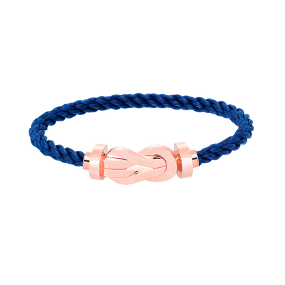 [LUCKY LOVE]CHANCE LARGE 8 FIGURE BUCKLE NO DIAMOND BRACELET ROSE GOLD