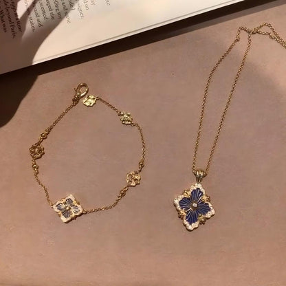 [LUCKY LOVE]OPERA TULLE ENAMEL BRACELET