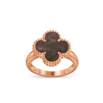 [LUCKY LOVE]CLOVER RING ROSE GOLD COLLECTION