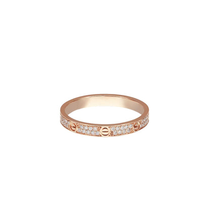 [LUCKY LOVE]LOVE RING 2.65MM DIAMOND