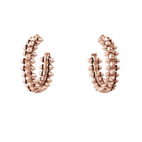 [LUCKY LOVE]CLASH SMALL HOOP EARRINGS