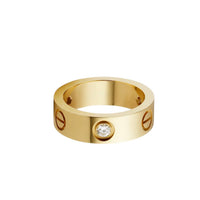 [LUCKY LOVE]LOVE 5.5MM 3 DIAMOND RING