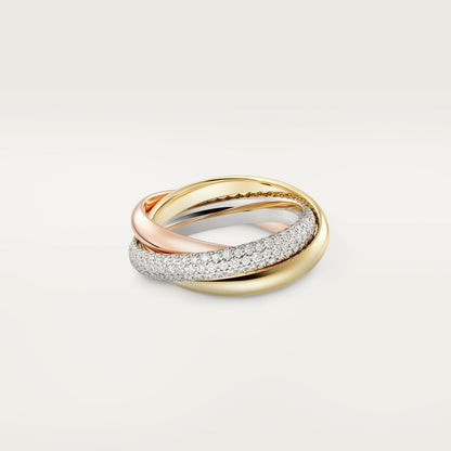 [LUCKY LOVE]TRINITY 3.2MM RING COLLECTION