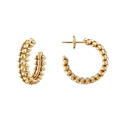 [LUCKY LOVE]CLASH SMALL HOOP EARRINGS