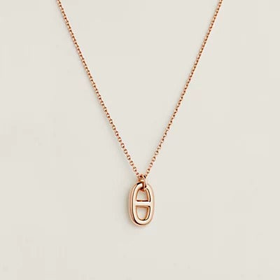 [LUCKY LOVE]HM PIG NOSE NECKLACE