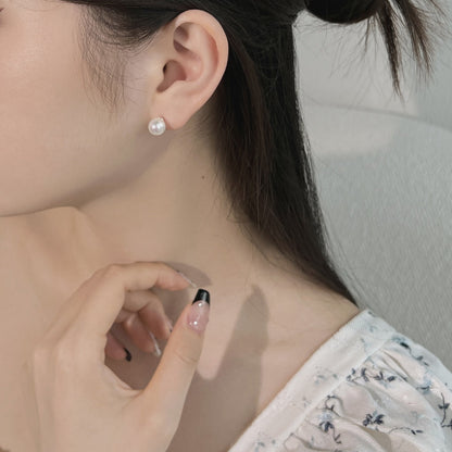 [LUCKY LOVE]Delicate Pearl Earrings
