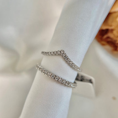 [LUCKY LOVE]Elaborate Tennis Band Ring