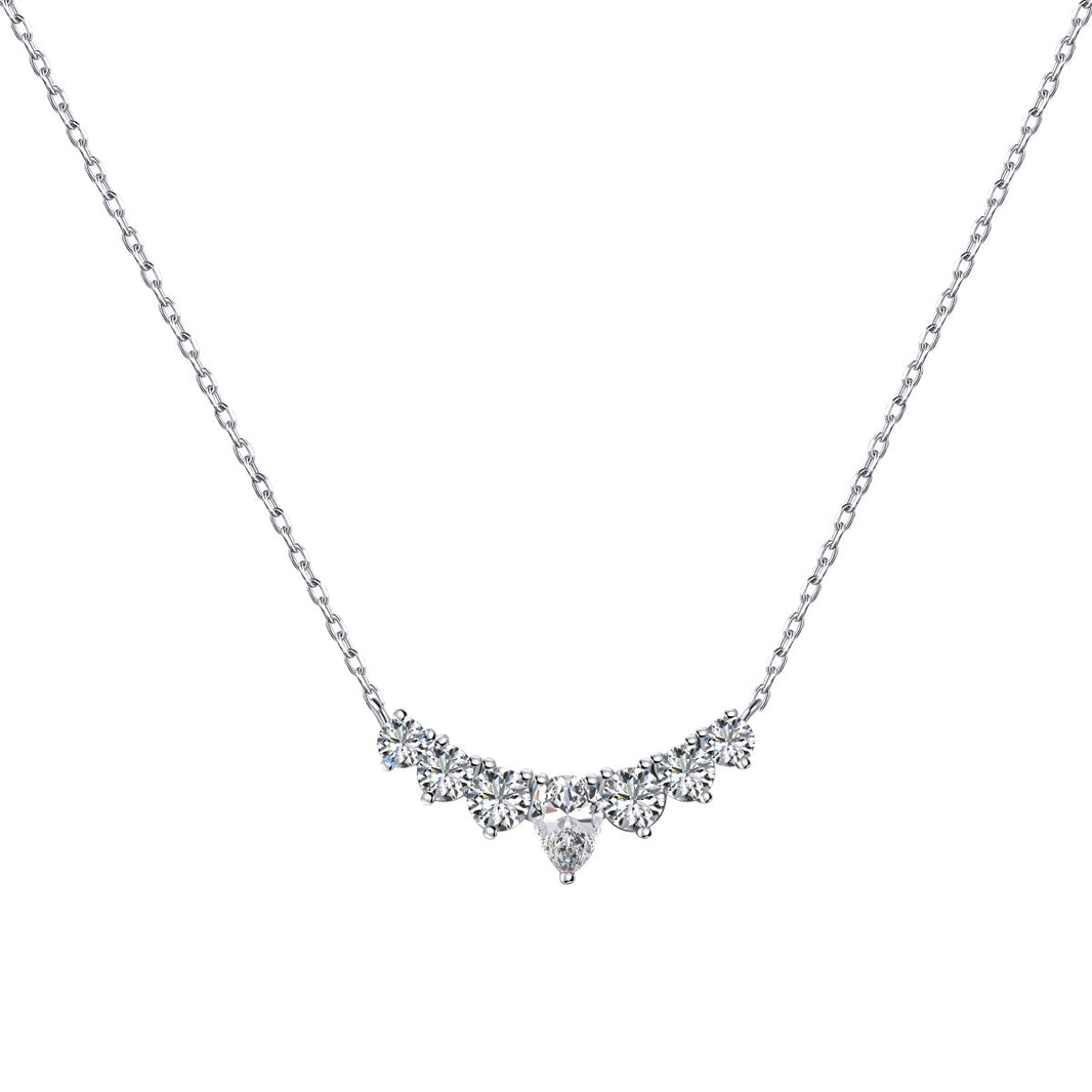 [LUCKY LOVE]Dainty Colorful Heart Necklace