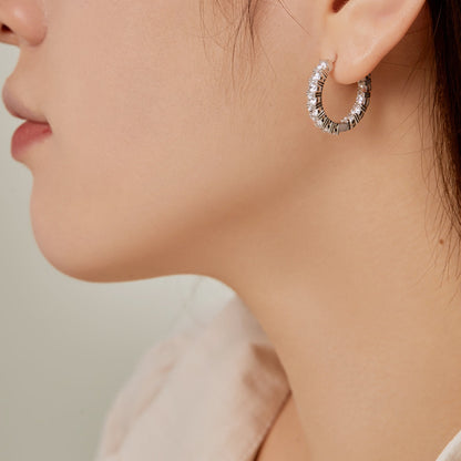 [LUCKY LOVE]Unique Round Cut Daily Earrings