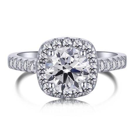[LUCKY LOVE]Dazzling Resplendent Round Cut Wedding Ring