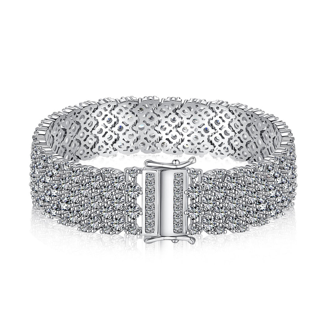 [LUCKY LOVE]Ornate Elegant Round Cut Party Bracelet