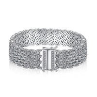 [LUCKY LOVE]Ornate Elegant Round Cut Party Bracelet