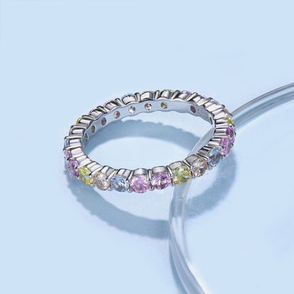 [LUCKY LOVE]Dazzling Resplendent Round Cut Party Ring