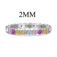 [LUCKY LOVE]Dazzling Resplendent Round Cut Party Ring