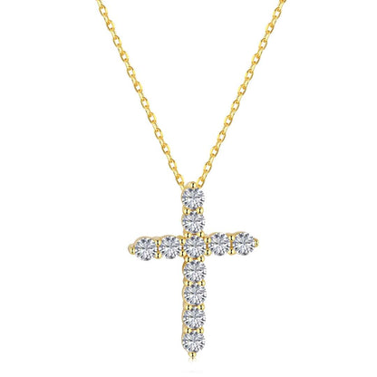 [LUCKY LOVE]Unique Cross Shape Necklace