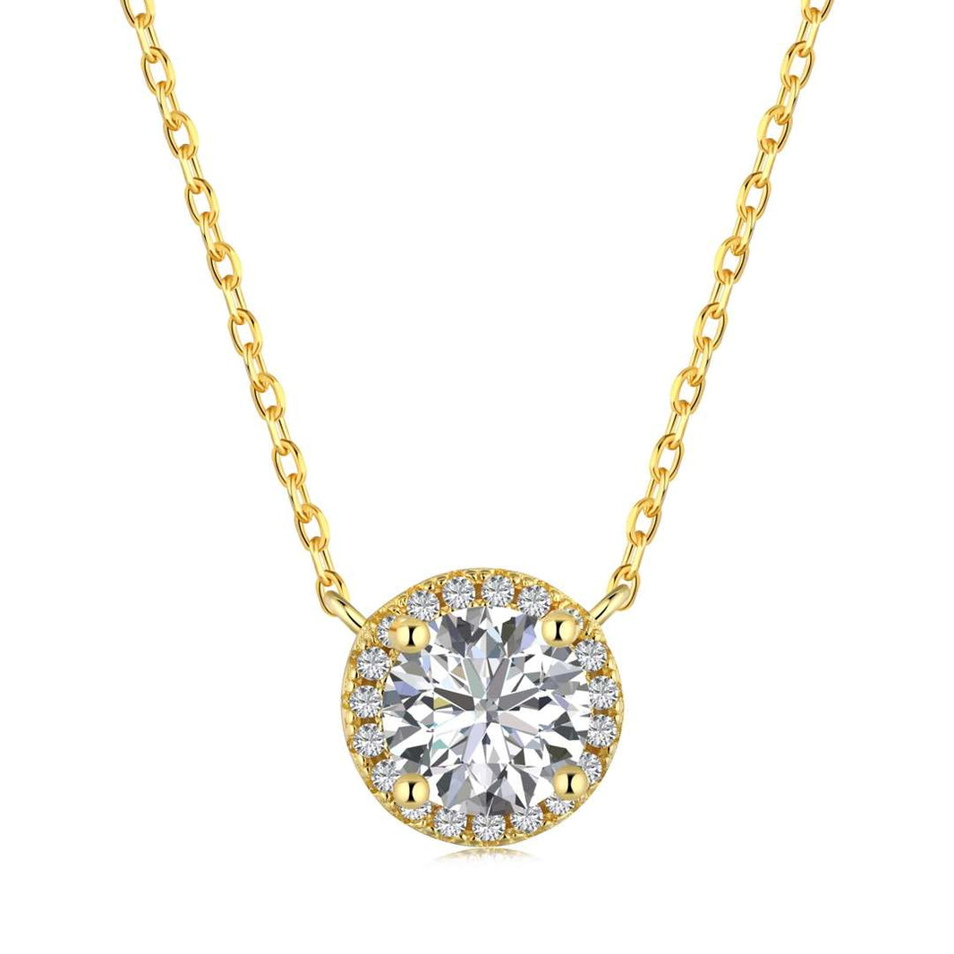 [LUCKY LOVE]Luxurious Round Cut Necklace
