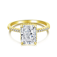 [LUCKY LOVE]4.0 Carat Luxurious Engagement Ring