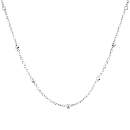 [LUCKY LOVE]Small Bead Clavicle Chain Simple Necklace