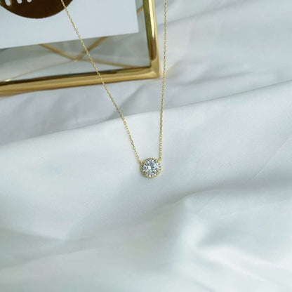 [LUCKY LOVE]Luxurious Round Cut Necklace