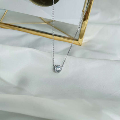 [LUCKY LOVE]Luxurious Round Cut Necklace