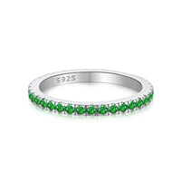 [LUCKY LOVE]Delicate Sparkling Round Cut Daily Ring