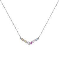 [LUCKY LOVE]Dazzling Rainbow Necklace