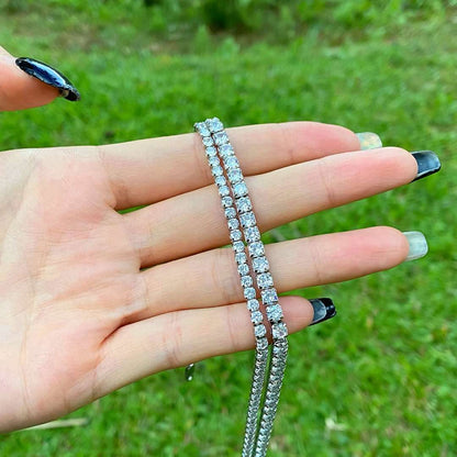 [LUCKY LOVE]Elegant Tennis Chain Necklace
