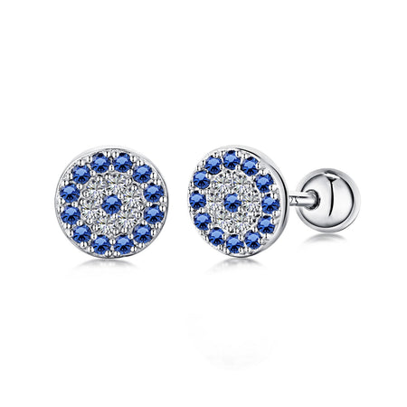 [LUCKY LOVE]Devil's Eye Ear Bone Nail Earrings