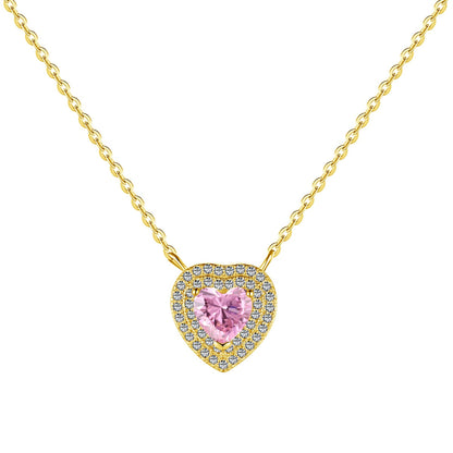 [LUCKY LOVE]Exquisite Heart Shape Necklace