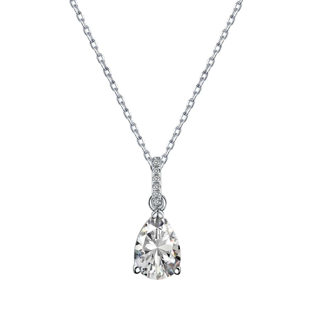 [LUCKY LOVE]Delicate Water Drop Shape Fashion Necklace