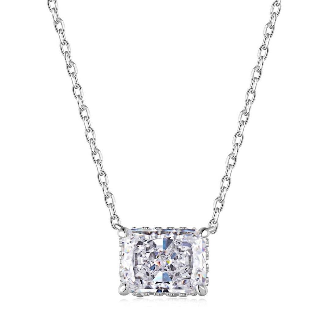 [LUCKY LOVE]Luxurious Square Shape Colorful Necalack