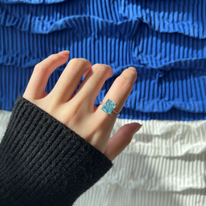 [LUCKY LOVE]4.0 Carat Luxurious Engagement Ring
