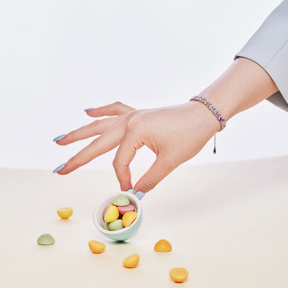 [LUCKY LOVE]Dazzling Unique Multi Shape Daily Bracelet