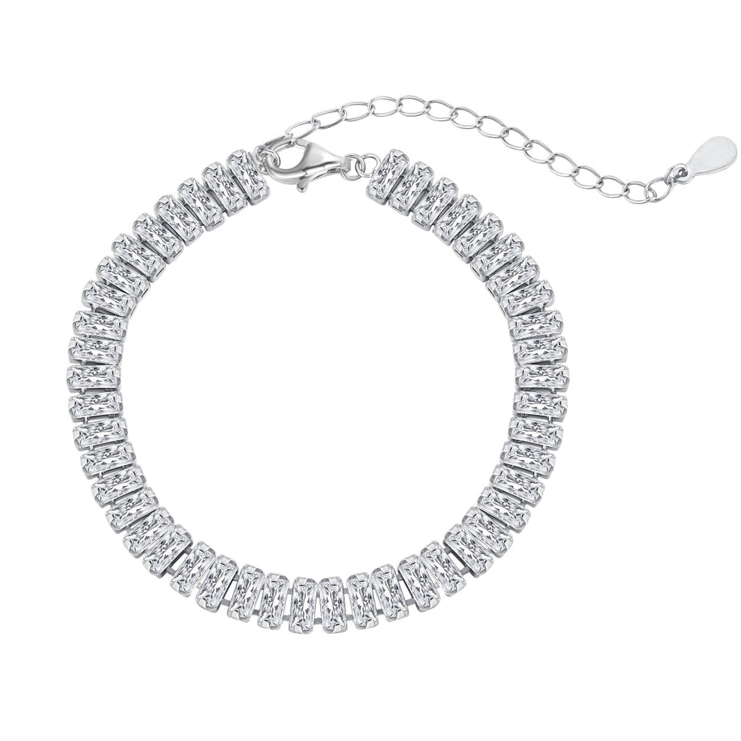 [LUCKY LOVE]Exquisite Emerald Cut Daily Bracelet