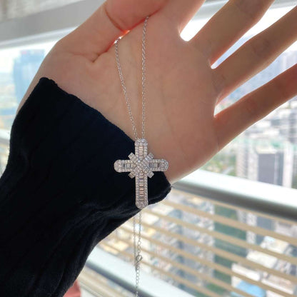 [LUCKY LOVE]Gypsophila With Dimonds Necklace