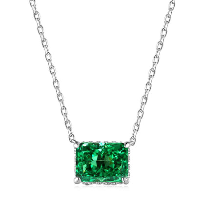 [LUCKY LOVE]Luxurious Square Shape Colorful Necalack