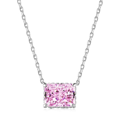 [LUCKY LOVE]Luxurious Square Shape Colorful Necalack