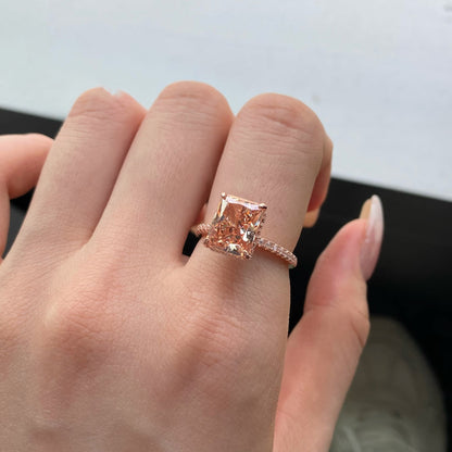 [LUCKY LOVE]4.0 Carat Luxurious Engagement Ring