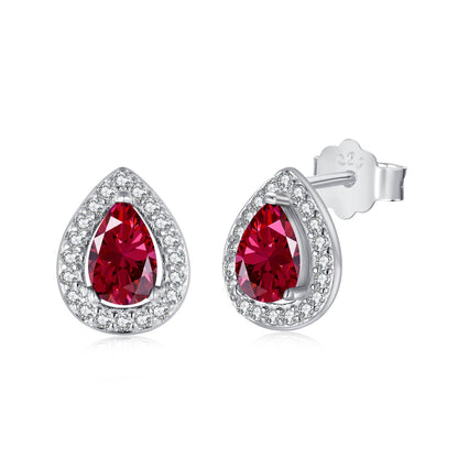 [LUCKY LOVE]Luxurious Water Drop Shape Earrings