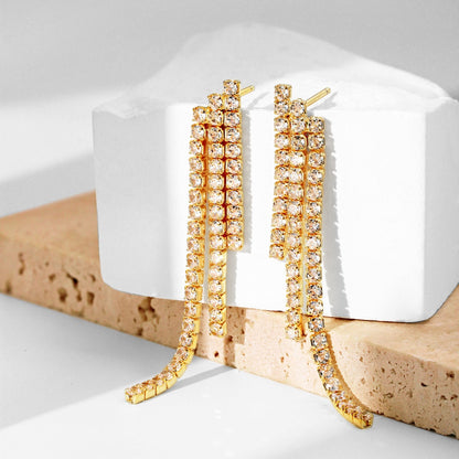 [LUCKY LOVE]Luxurious Dainty Banquet Earrings