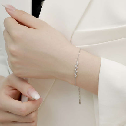 [LUCKY LOVE]Elegant Wheat Leaves Shape Bracelet