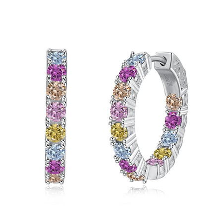 [LUCKY LOVE]Unique Round Cut Daily Earrings