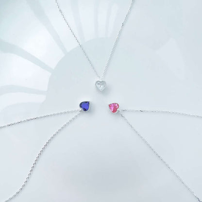 [LUCKY LOVE]Ornate Heart Shape Necklace