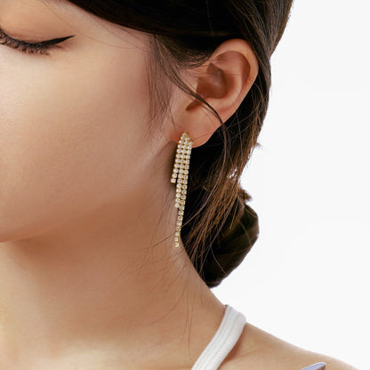 [LUCKY LOVE]Luxurious Dainty Banquet Earrings