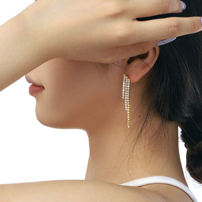 [LUCKY LOVE]Luxurious Dainty Banquet Earrings