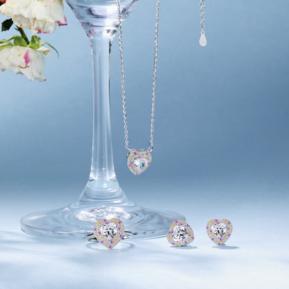 [LUCKY LOVE]Exquisite Heart Shape Necklace