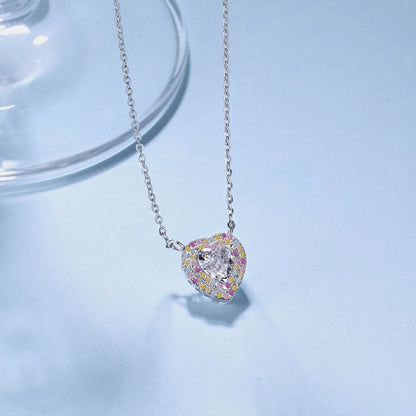 [LUCKY LOVE]Exquisite Heart Shape Necklace